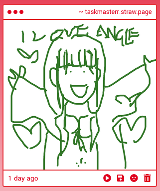 taskmaster_art's tweet photo. A1) himmy go... thank u anon...
A2) Toshiko Kayura the little match girl spotted praise be and let the moon shine. yes we are ignoring the elephant.
A3) im glad you like angie so much anon. i too, like angie. thompson.
A4) that's great buddy. #danganronpa https://t.co/4zE9d2abvX