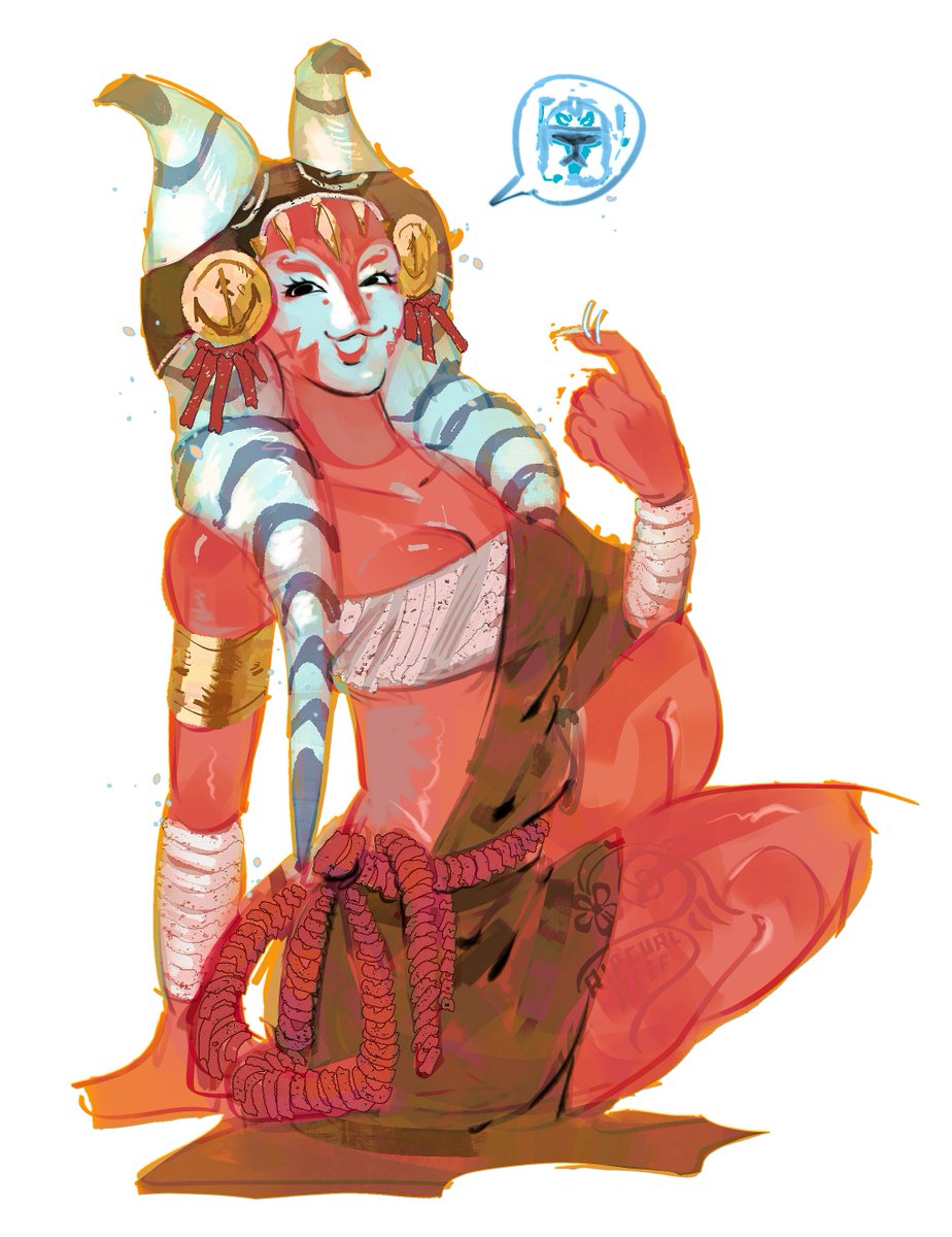 RIPCURLREEF's tweet photo. ai'kaa for togrutascum i love star wars ocs ^_^ https://t.co/FFxDHEJPTO