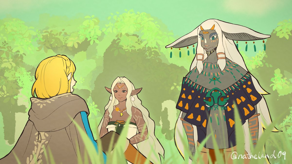 natheland09's tweet photo. Haven't seen my Zelda: TotK animatic yet? ✨
Featuring Link &amp; Zelda, Rauru &amp; Sonia! 
手描きゼルダMAD「ハイラル浪漫」、まだ見ていない方はぜひ！💖

https://t.co/ePIl77PI9r

#ラウソニ #ラウル #ソニア #Rauru #Sonia #ZeldaTotK #ティアキン #ゼルダの伝説 https://t.co/xm9VpUVtfD