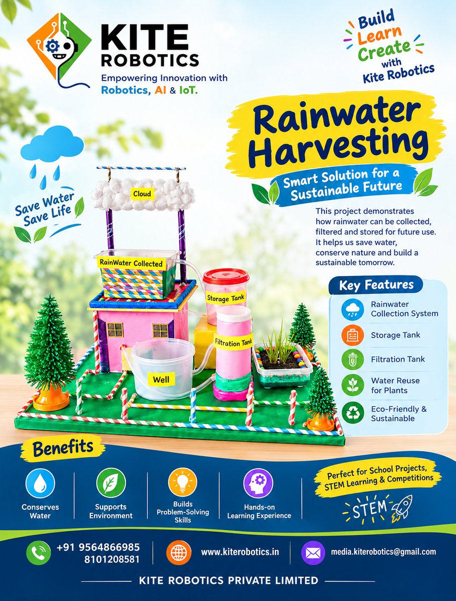 RoboticsKite's tweet photo. ๐ง WATER LEVEL INDICATOR PROJECT ๐ฐโก
๐ Smart Technology for Saving Water! ๐ก
#WaterLevelIndicator #KiteRobotics #STEMEducation #Robotics #Electronics #DIYProjects #Innovation #ArduinoProjects #SmartTechnology #SaveWater #LearningByDoing #YoungInnovators https://t.co/a2Si7j0GWH