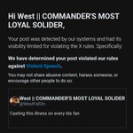 Photo by West || COMMANDER'S MOST LOYAL SOLIDER (@WestFall3n)
