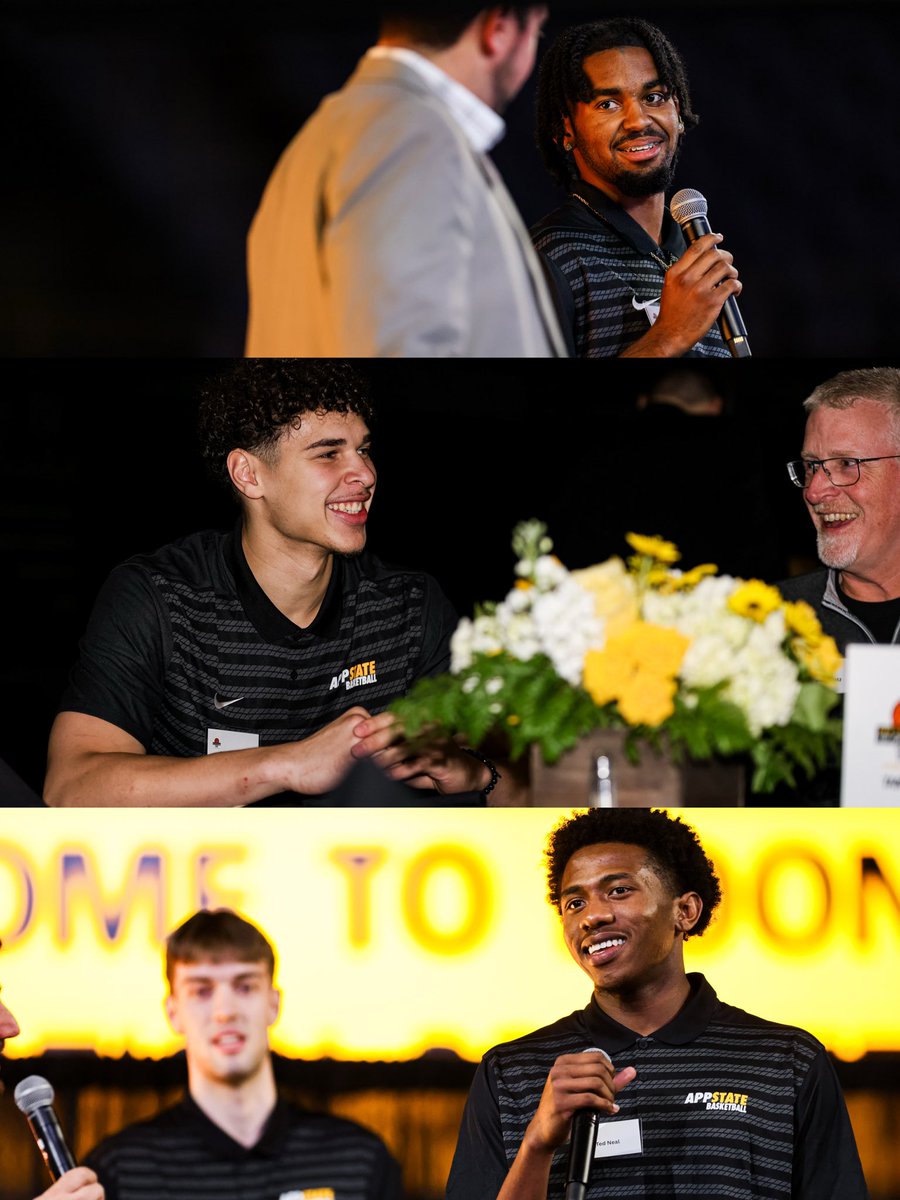 AppStateMBB's tweet photo. Gathering with 𝗙𝗔𝗠𝗜𝗟𝗬 is special!

Thanks to everyone who attended tonight’s Tip-Off Dinner. Your support makes a huge impact on our program! 

#TakeTheStairs https://t.co/tvDlzYNJoV