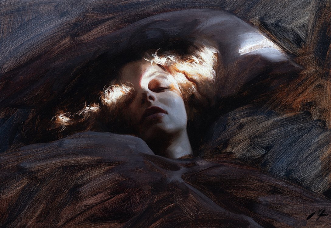 DailyClassicArt's tweet photo. Nick Alm - "Morning Light" (2024) https://t.co/o2GFuqvBsD