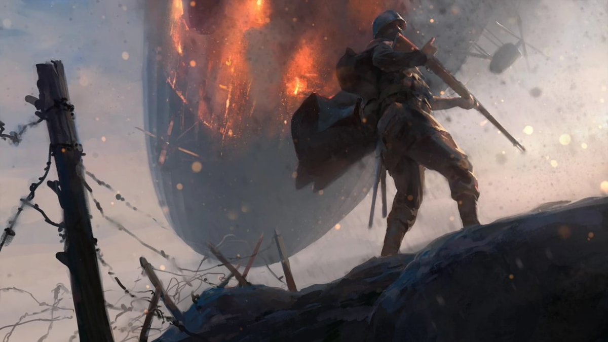 officialrnintel's tweet photo. 🇺🇸⚡️- Today is the 10th anniversary of the official release of Battlefield 1. 

The installment of the Battlefield franchise surprised the public when it revealed its First World War setting. However powered by one of the most successful marketing campaigns  in gaming history, it became the best selling Battlefield game not beaten until Battlefield 6 nearly a decade later. 

Despite the game's historical inaccuracies and liberal use of prototype weaponry that never saw combat, the game caused a revival in interest of WW1 in the United States, where the war is hardly remembered unlike in the Anglosphere and Europe. 

The game remains one of the only to represent the Russian Civil War and the Middle Eastern theater of WW1.