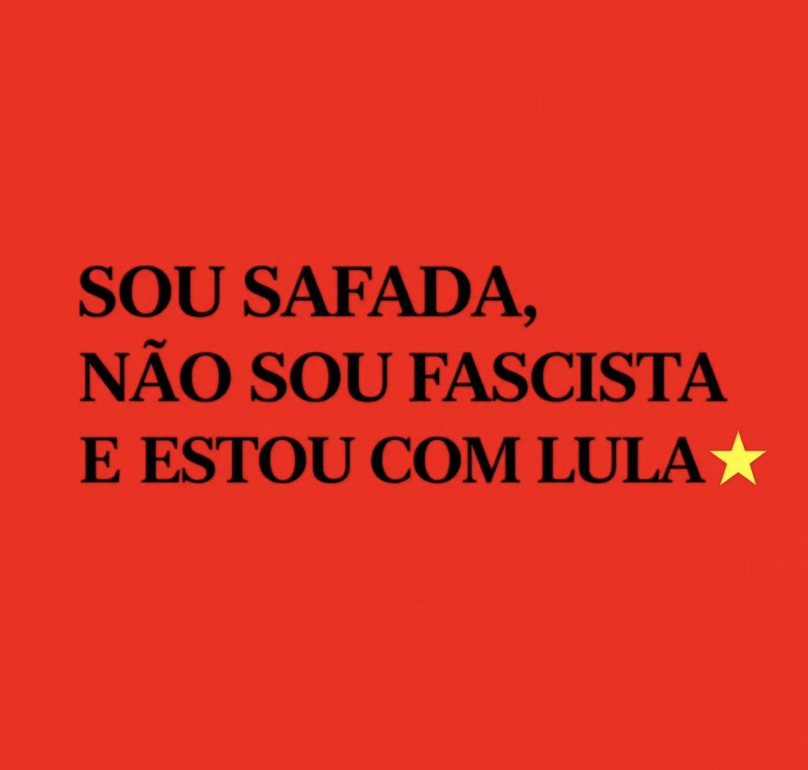 kareninhos's tweet photo. safada sempre, fascista jamais ⭐️ https://t.co/GPKfhHt452