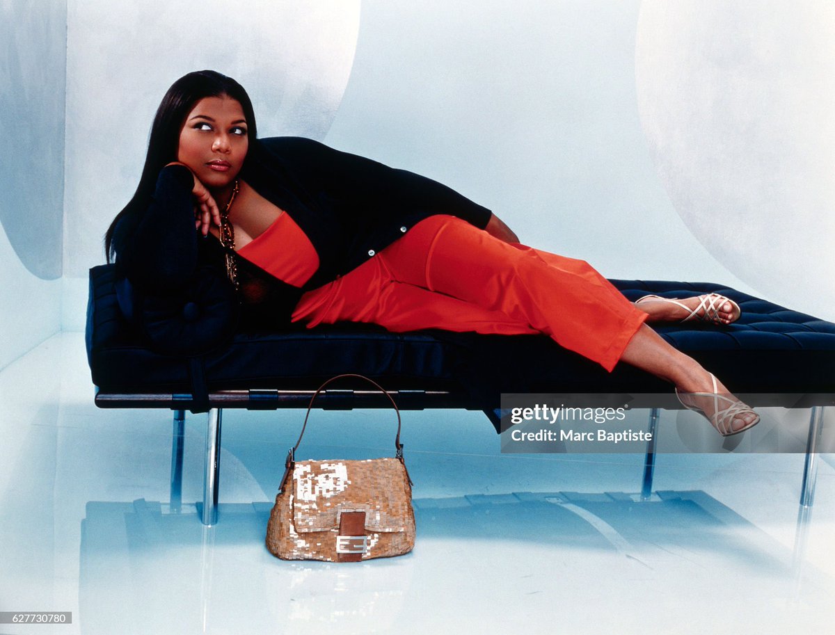 Leekslntuerlude's tweet photo. Queen Latifah photographed by Marc Baptiste (1999) https://t.co/PA77LEU9ol
