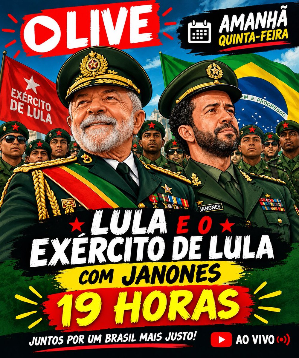 pallomarcia's tweet photo. #LulaEJanonesAoVivo19h
#LulaEJanonesAoVivo19h https://t.co/EInapxGKLl