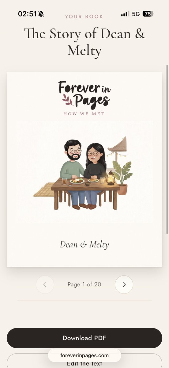 DeanDev10's tweet photo. Another web app deployed.

Flowers die after a week, a custom digital story book explaining to her why she’s so important to you is for life ❤️ 

https://t.co/DWGwx4G7g9 https://t.co/o05ntsYQoc