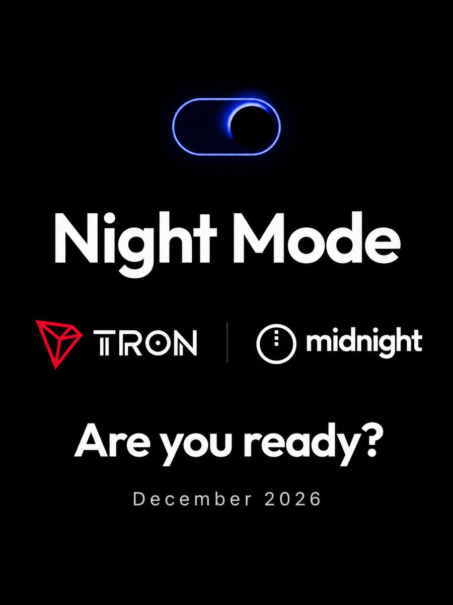 StakeWithPride's tweet photo. Are you ready for Tron + Midnight? 🕛 https://t.co/UUPFcjx7vZ
