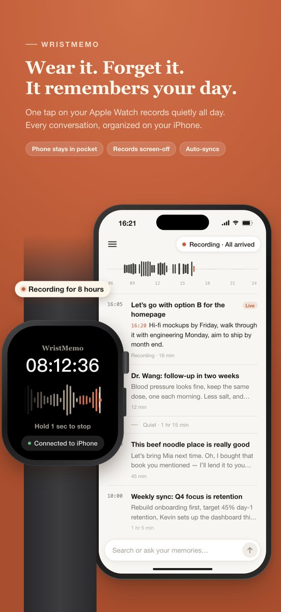 kelvinmade13's tweet photo. @claudeai Connect your AI with wristmemo https://t.co/C5yMh6qi43