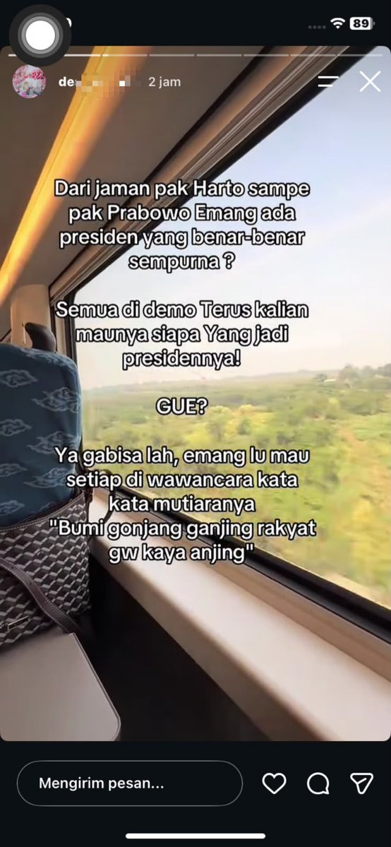 by_inda's tweet photo. NORMALISASI CUT OFF MUTUAL LU YANG JADI KAUM TONE DEAF

gw ga nyangka ketemu mutual ig gw yg jadi kaum PP tai cicak
#prabowo #buzzer #tonedeaf #wowok https://t.co/IXBqoVReOh