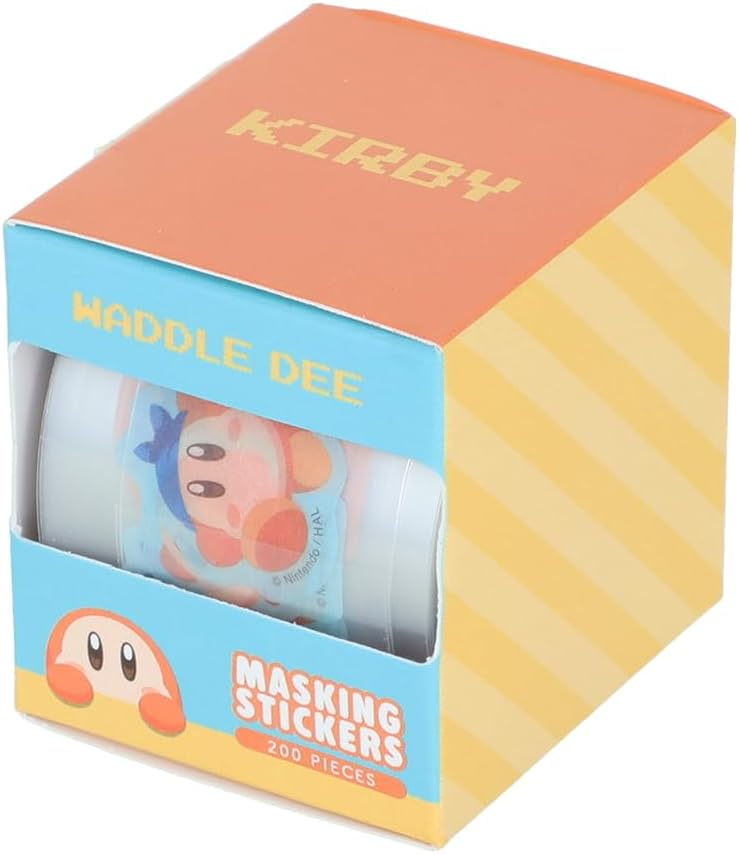 kirby_item's tweet photo. Amazonで予約受付中！

サンスター文具 星のカービィ グッズ ボックス入りマスキングシール ワドルディ S8821615

https://t.co/xYiHdcWLh6 https://t.co/i1SmQcOIWj