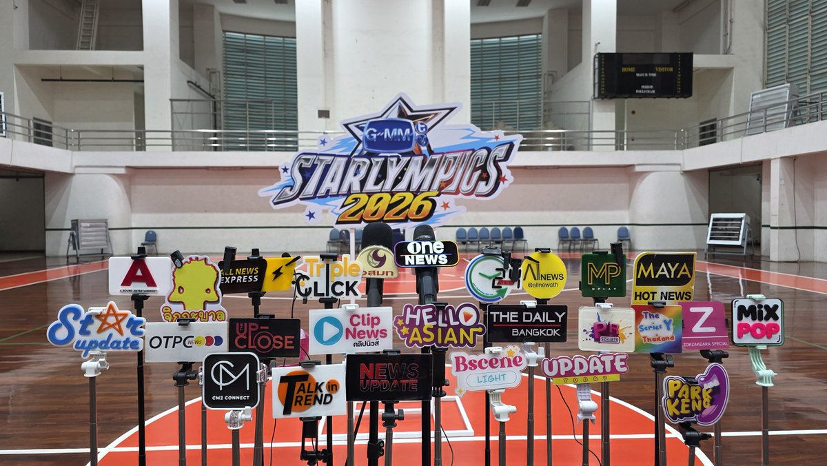 mayaonline2002's tweet photo. วันนี้เวลา 14:00 น. พบกับ [🔴LIVE] วอร์มอัพ! #GMMTVStarlympics2026 ซ้อมแข่งวิ่งผลัด 4×100 เมตรชาย Lighting Cheetah ปะทะ Shadow Eagle ได้ทาง YOUTUBE #MAYATVOFFICIAL นะคะ

📌🔗https://t.co/wwi1NSLJ4h https://t.co/SnNe51VnZQ