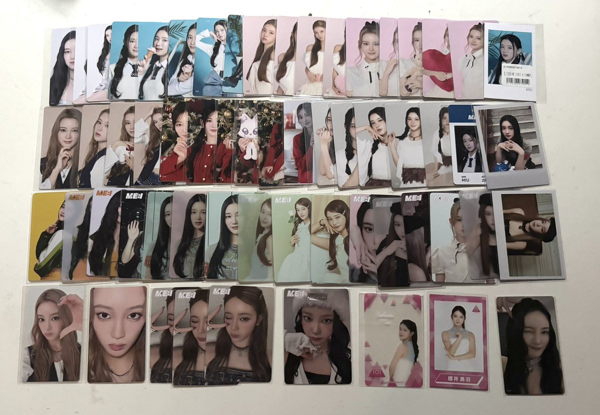 a_chan11o8's tweet photo. ME:I ミーアイ トレカ グッズ交換 買取

【譲】画像1~4枚目>>買取(安価 櫻井のみ)

【求】買取or交換(櫻井>他メン) 5枚目~

買取の場合 価格もご提示ください
郵送のみ 買取→PayPay

お気軽にリプorDMまでお声がけ下さい🍀
#ME_I交換 #ME_I_交換 #ME_I買取 https://t.co/Lh7oET4Uwv
