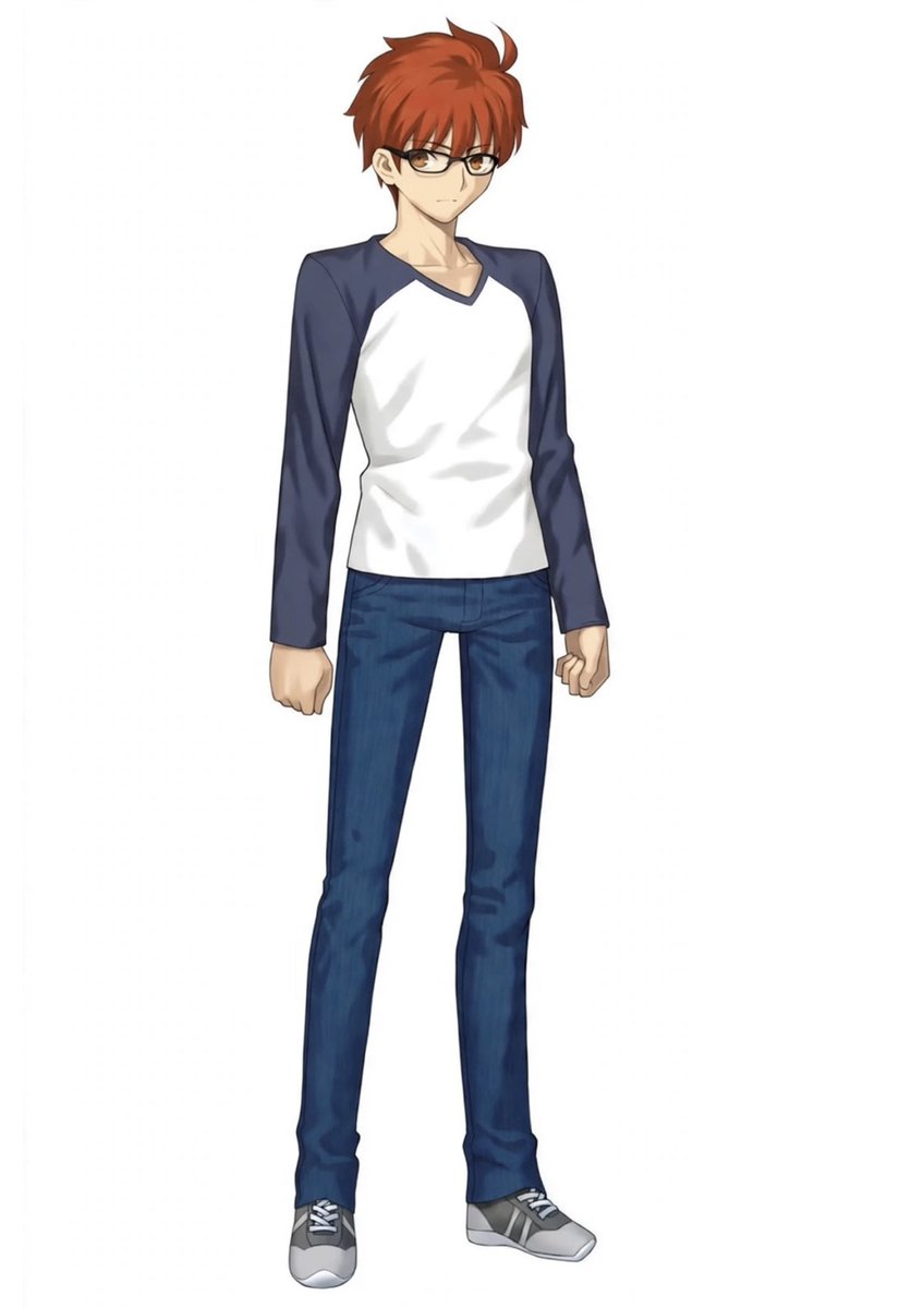 nekohakuuu's tweet photo. Forgot to post this on shirou day but here’s shirou’s twin shiki emiya https://t.co/R9T2q0aiOP