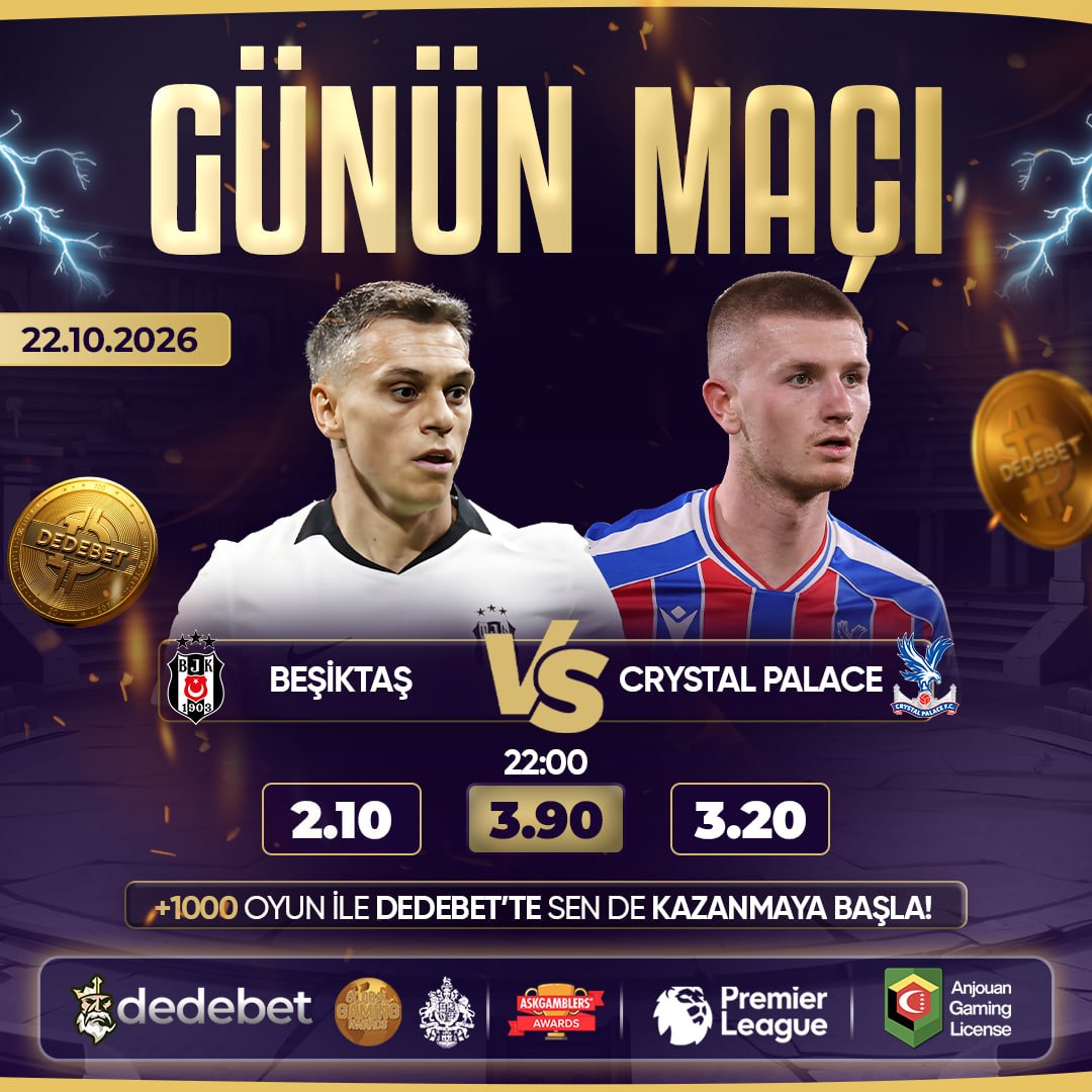 DEDEBETRESMI111's tweet photo. ⚽️ Dede günün en iddialı maçlarını senin için seçti!
🔥En yüksek oranlarla hemen bahsini yap! https://t.co/XrqPSRwWwi
