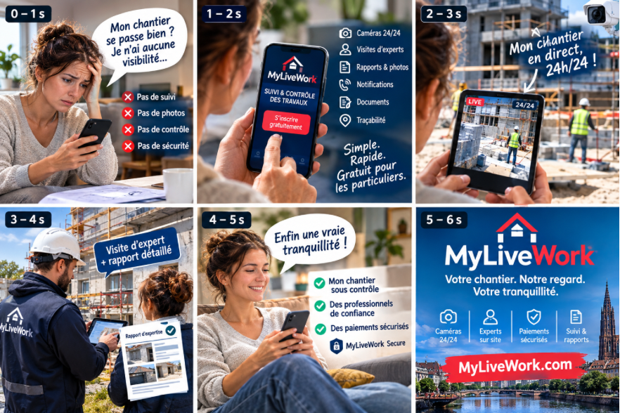 Turquoise67com's tweet photo. 🚨 VOTRE CHANTIER MÉRITE D’ÊTRE PROTÉGÉ ! 🏗️📹

✅ SUIVI VIDÉO — Gardez un œil sur votre chantier.
✅ PHOTOS &amp; TRAÇABILITÉ — Suivez l’évolution des travaux.
✅ CONTRÔLE DU CHANTIER — Détectez les problèmes avant qu’ils ne coûtent cher. https://t.co/Zbgrd2HBOZ