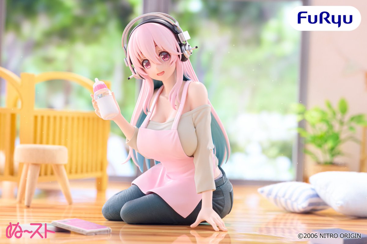 FURYU_prize's tweet photo. ＼フリュープライズ新着情報／

10月下旬から順次展開スタート🎧🍼

#すーぱーそに子
ぬーどるストッパーフィギュア―母なるそに子―

サイズや取扱店舗など、詳しくはスレッドからチェック✅️
あとで情報を見たい人はブックマークをお忘れなく🔖

📢フリュープライズ・ぬーストの情報は、本アカウントで続々と公開中です！

@sonico_macaron
