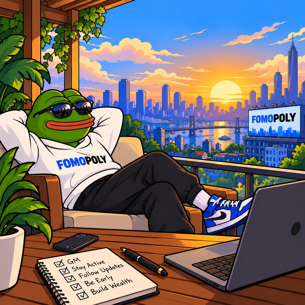 ApeBoy4Life's tweet photo. GM, future landlords! ☀️🏠

New day, fresh opportunities, and another chance to get ahead of the FOMO.

Stay active, stay hungry, and keep your eyes on @fomopoly_rh.

The city isn't built yet, but our ambitions are already sky-high. 🚀

Get involved via @rarelistio 👇
https://t.co/DARMgffPUP

#NFT #Web3 #DeFi