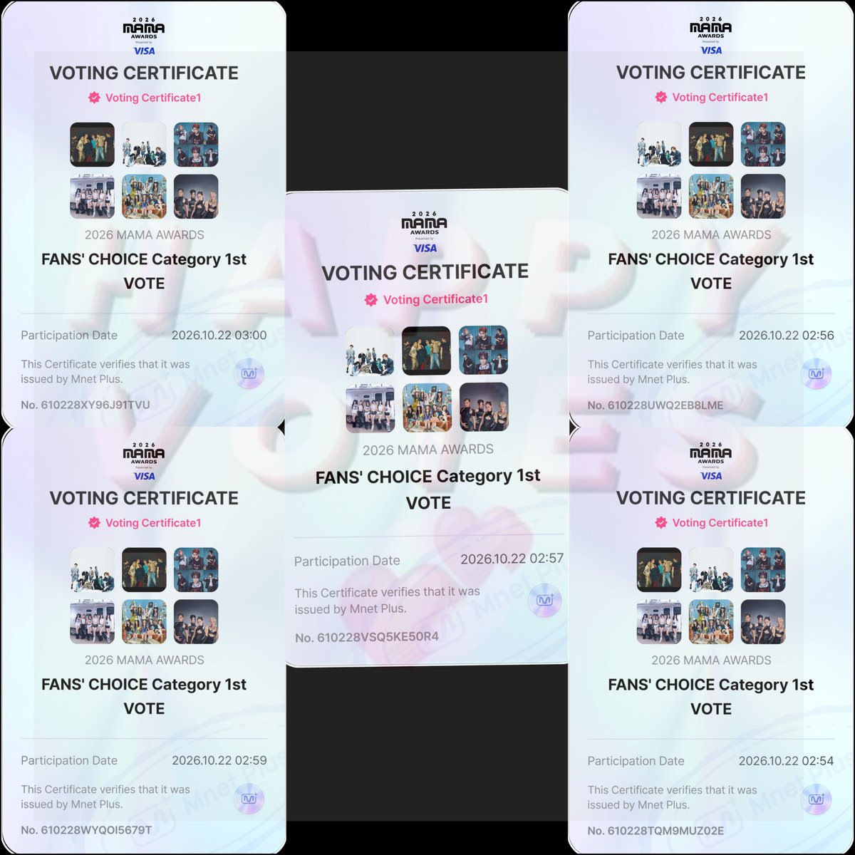 happyvotes_'s tweet photo. CONGRATULATIONS
MALE
PICK 1 : ENHYPEN
PICK 2 : NCT DREAM
PICK 3 : STRAY KIDS
FEMALE
PICK 1 : BABY MONSTER
PICK 2 : BLACKPINK
PICK 3 : TWICE
DONE 5 VOTES MAMA FANS CHOICE CATEGORY 1ST VOTE
#HAPPYGIVEAWAY #MNET #MAMAAWARDS2026 https://t.co/Ng57fMS0tQ