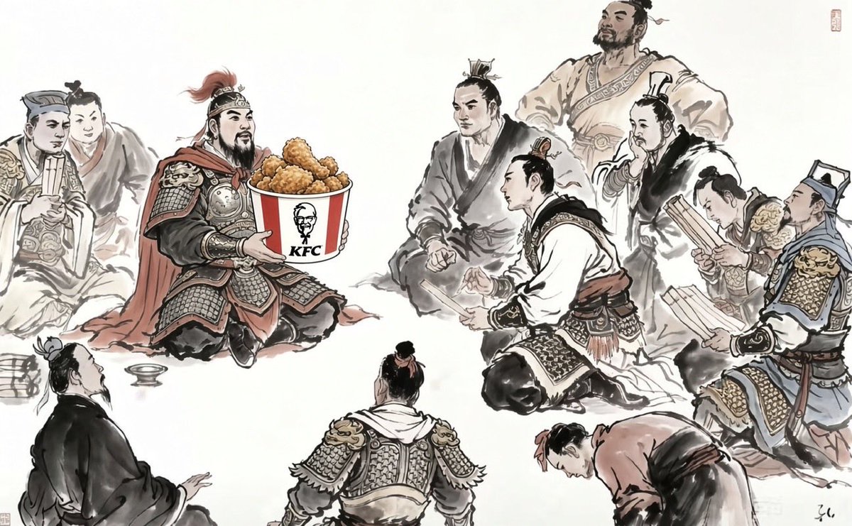 Yuolpn's tweet photo. 子曰：“吾闻之，贤者每四日而散其财，俾众无苦；赐金鸡于众，念己之嗜也；饮玄冰于众，念己之好也。推己及人，若是者，其可谓圣贤矣乎！” https://t.co/RjJ9bCJEbG
