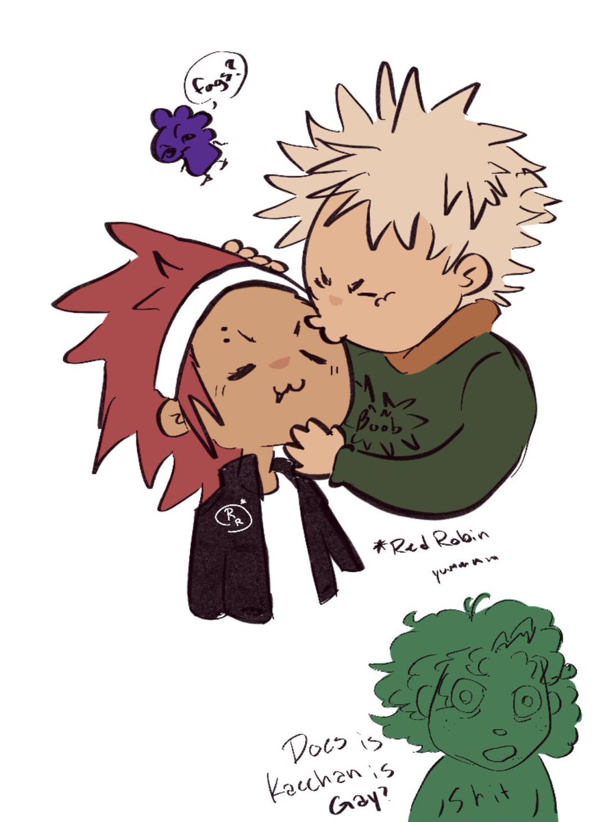 shubloe's tweet photo. Kiribaku courtesy of my fiancé https://t.co/AjGYRPSMkg