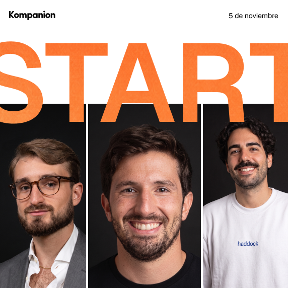 Kompanion_hq's tweet photo. Último invitado de #START vol. 1 🚀

Arnau Navarro, CEO de haddock (YC W22), nos contará qué supone entrar en Y Combinator desde Barcelona y cómo se vende software a la restauración 🍽️

Cartel cerrado. +100 inscritos y últimas plazas.

📍 Hub BStartup BCN · 5 nov, 18:30h
🎟 👇👇 https://t.co/BKsr6fpX7G