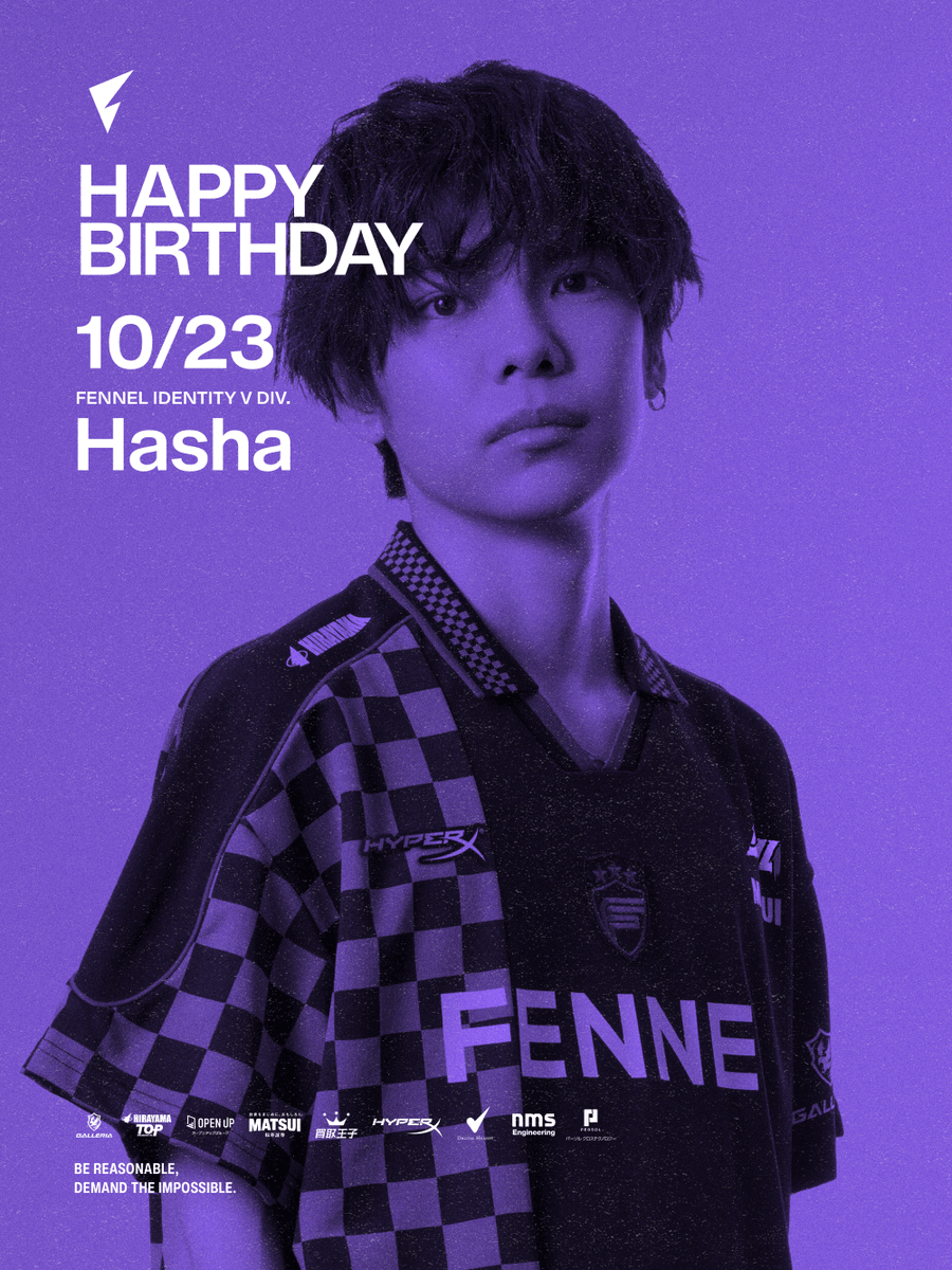 FL_IdentityV's tweet photo. ⌇⌇👾 HBD Hasha .ᐟ.ᐟ 👾⌇⌇ 

Happy birthday Hasha !!
Hope you have a wonderful year ahead🎂🎉  

#はしゃぽっぽの絵 https://t.co/Htupc6pOR7