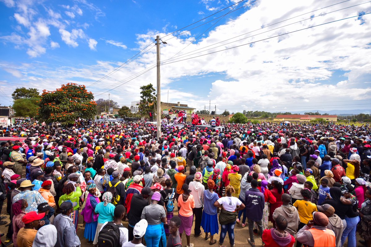 MarthaKarua's tweet photo. Thank you to the people of Nakuru county for turning out in numbers yesterday to welcome me, Ndindi Nyoro and Fred Matiang’i. We took the conversation about our country’s future closer to them. 

Across the country, all of us in the Wantam movement are engaging Kenyans in different spaces, united by the goal of building a credible and viable alternative leadership in 2027.

The voices of Kenyans must inform our priorities, and their aspirations must guide our choices. 

Ultimately, the people are the decision-makers, and this journey must be built with them