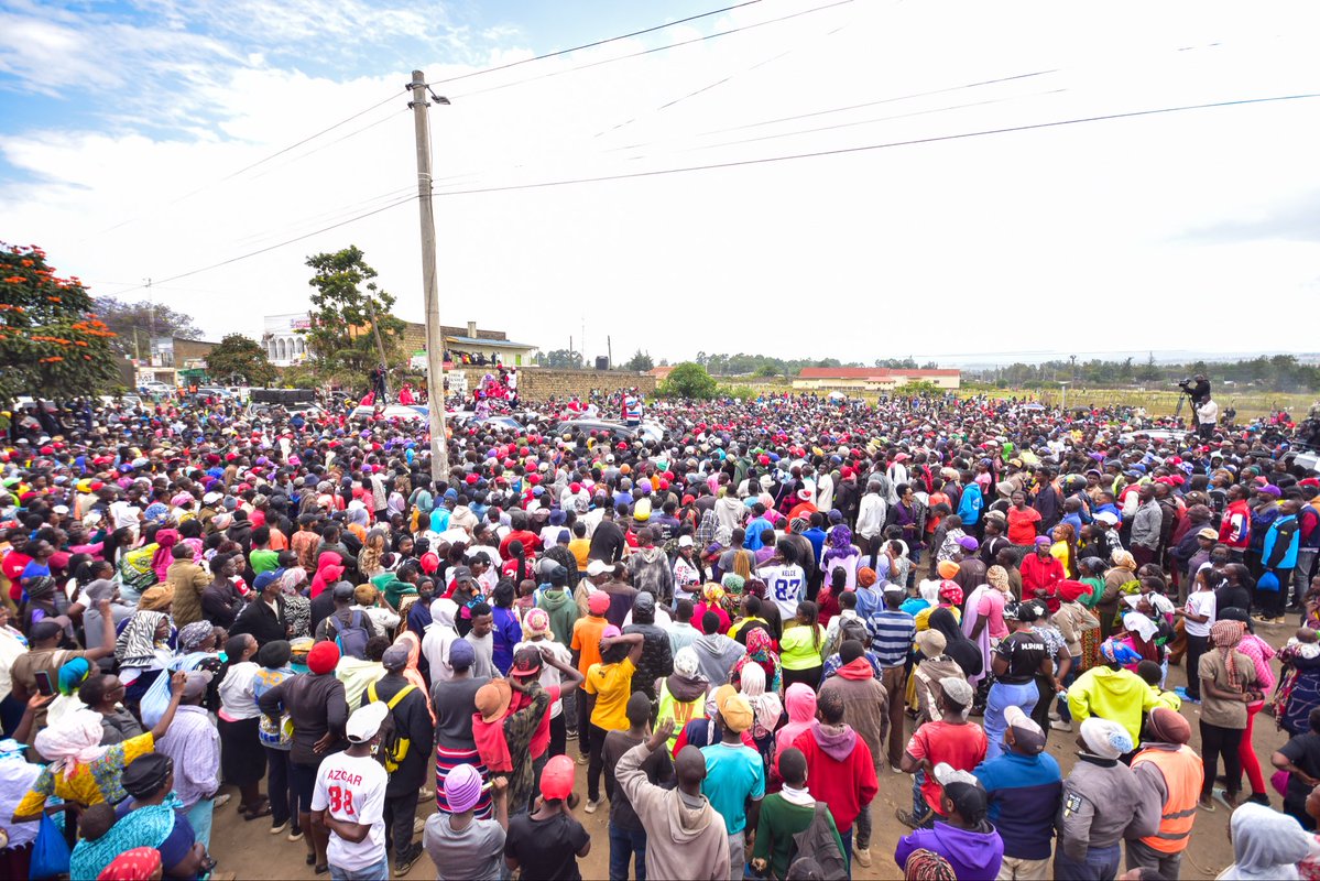 MarthaKarua's tweet photo. Thank you to the people of Nakuru county for turning out in numbers yesterday to welcome me, Ndindi Nyoro and Fred Matiang’i. We took the conversation about our country’s future closer to them. 

Across the country, all of us in the Wantam movement are engaging Kenyans in different spaces, united by the goal of building a credible and viable alternative leadership in 2027.

The voices of Kenyans must inform our priorities, and their aspirations must guide our choices. 

Ultimately, the people are the decision-makers, and this journey must be built with them