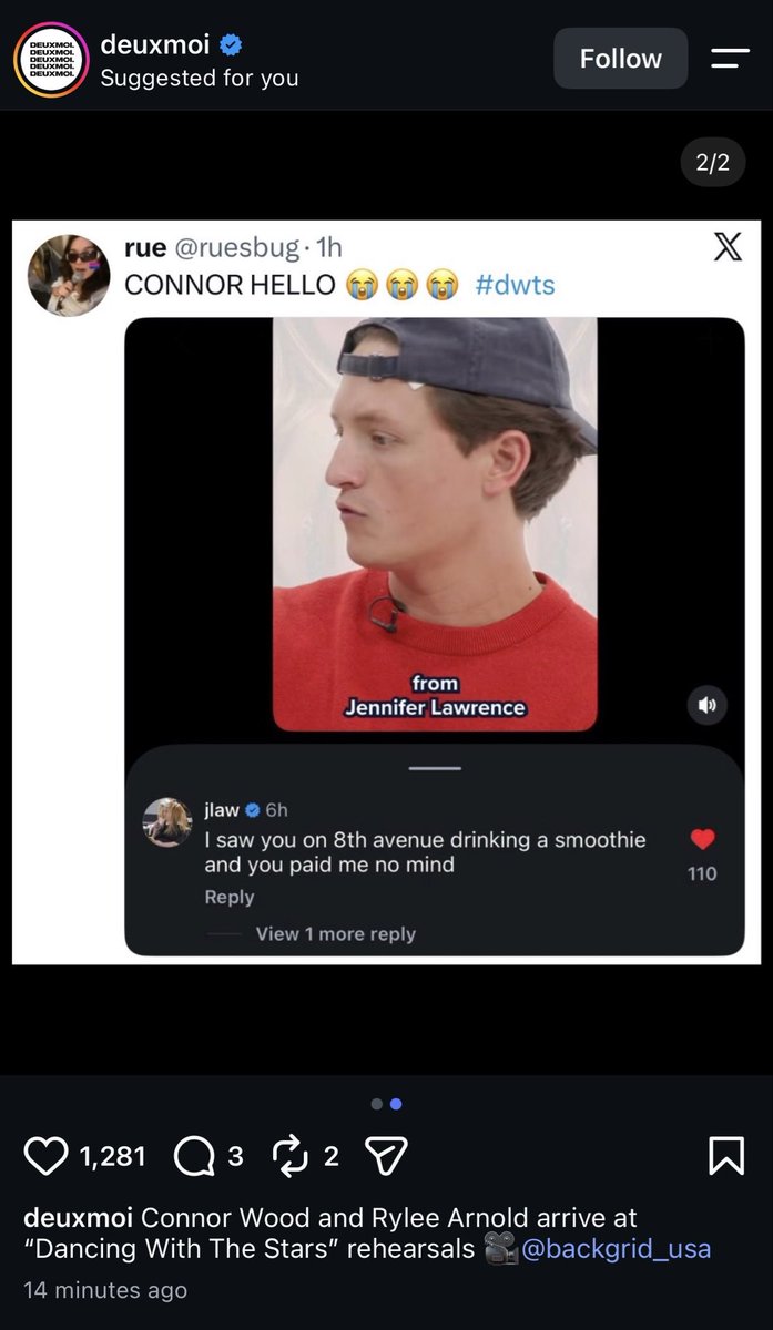 ruesbug's tweet photo. they’ve got my ass on the jumbotron omfg DEUXMOI???? HELLO 😭 https://t.co/V2CNLy0znc