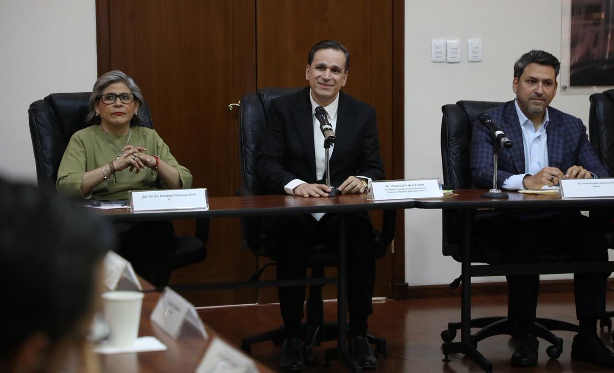 reportecoco's tweet photo. @nuevoleon a través de Tesorería informó a organismo empresariales  y Diputados en tema de Presupuesto 2027 @CongresoNL @canacopemty @caintra_nl https://t.co/nPQX2O267y