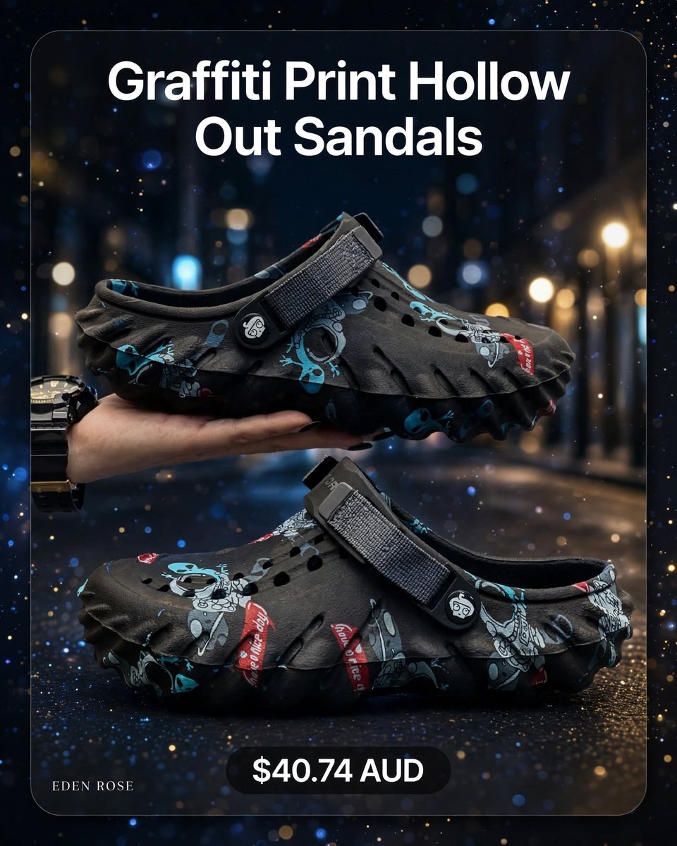 ValkyriesReina's tweet photo. Graffiti Print Hollow Out Sandals
https://t.co/5nyB9gT32z https://t.co/msnvoJZYdI