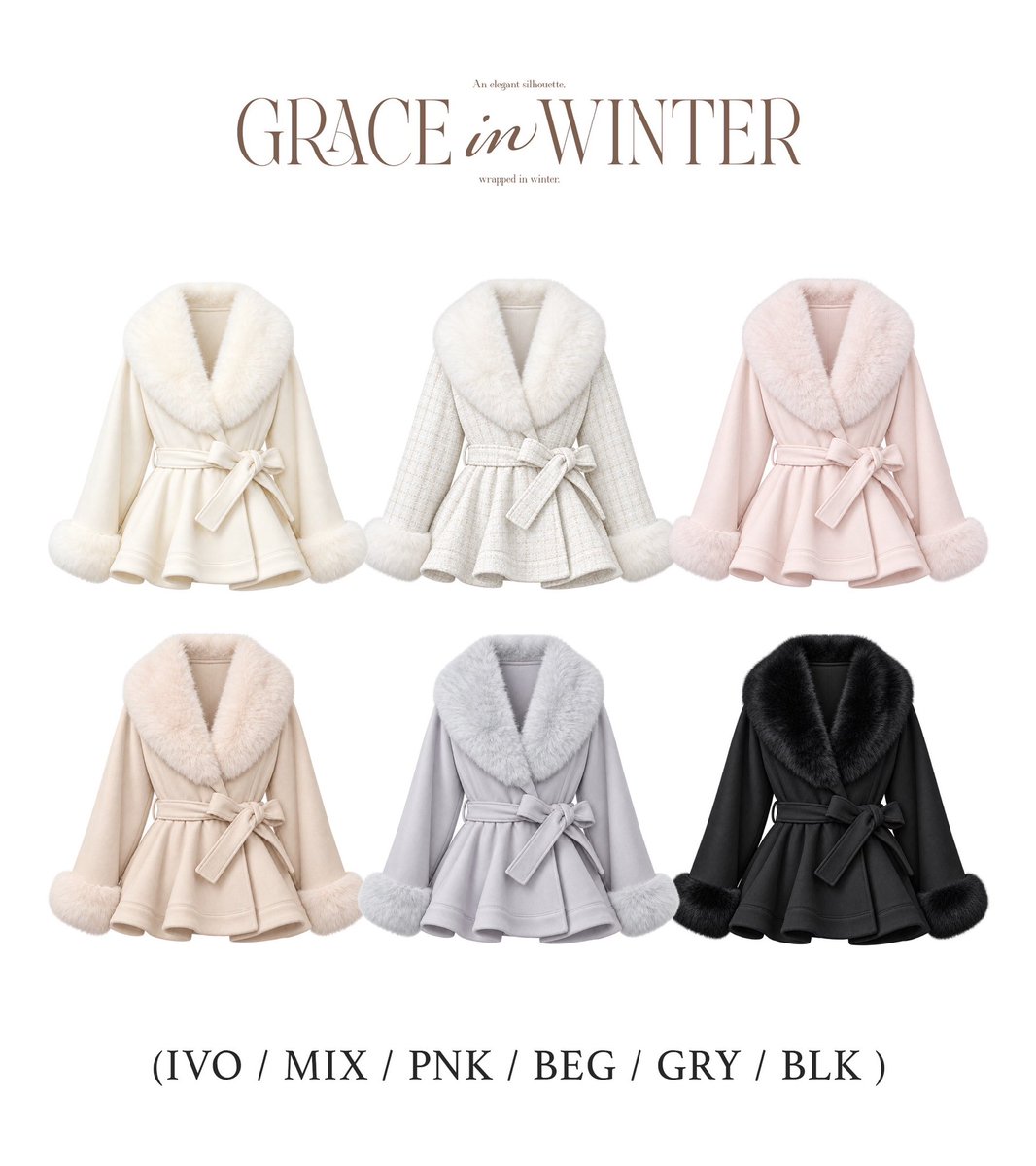 Darich_official's tweet photo. 毎年人気のプリンセスラインコートが、
さらに華やかにアップデートして登場❄️⟡.·

特別感たっぷりなツイード素材した
MIX含めカラバリも豊富に♡ https://t.co/RwSKtDkYFK