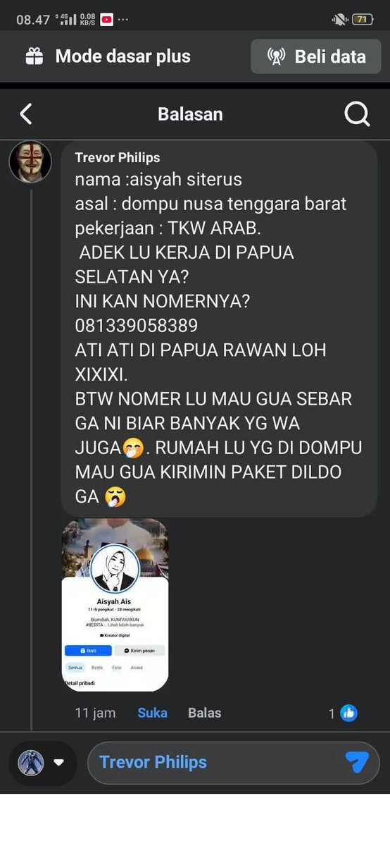 isishaki's tweet photo. Doxxing dibales dengan doxxing

serem internet jaman sekarang https://t.co/EahmvB0qCf