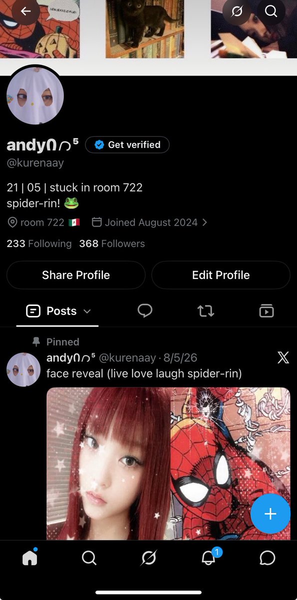 kurenaay's tweet photo. profile 
lock screen 
last played song 
pinterest https://t.co/uTR4lBbPXF