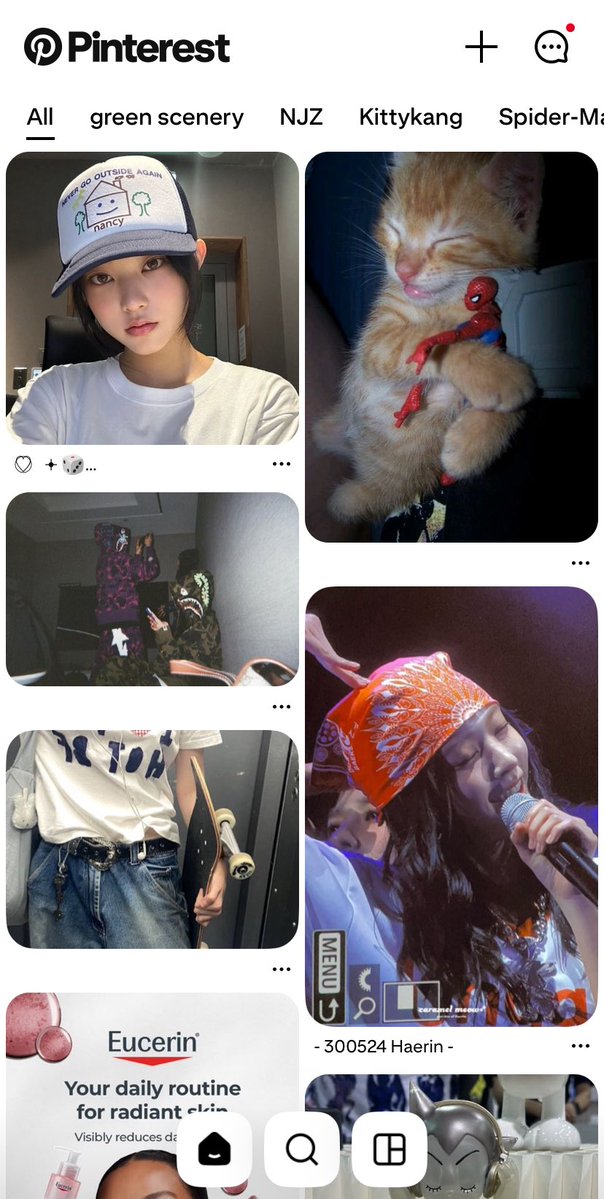 kurenaay's tweet photo. profile 
lock screen 
last played song 
pinterest https://t.co/uTR4lBbPXF