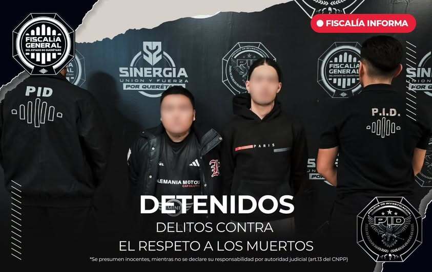 StatusQro's tweet photo. Ni muert0s descansan en paz: detienen a presuntos saqueadores de tumbas en Querétaro https://t.co/9jYwkdjv8P https://t.co/4Wn0Q6n5tX https://t.co/6J0D9adgux