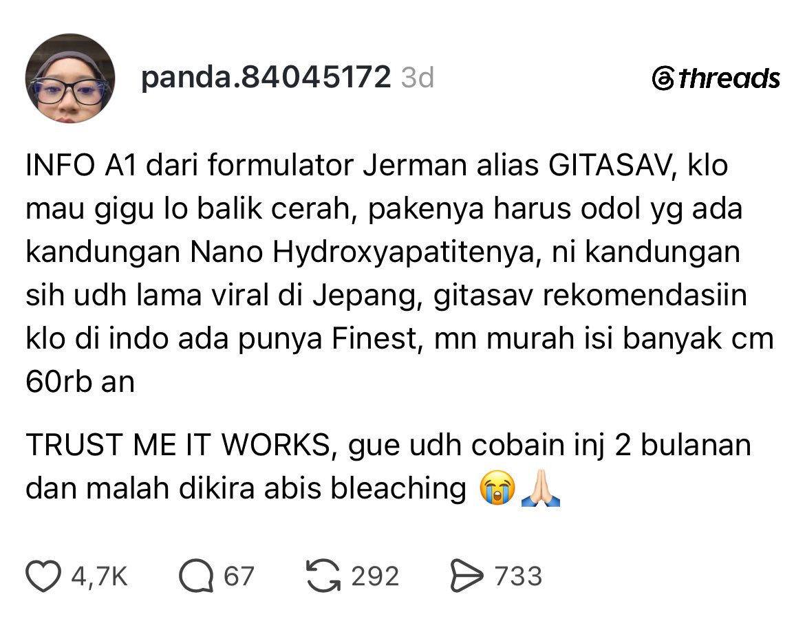 antariksakita's tweet photo. SUNGKEM 🙏😭 terima kasih kak udah muncul &amp; kasih tau info semantep inih...

Worth buat dicobaa 😌 https://t.co/LvG6BSwL1K