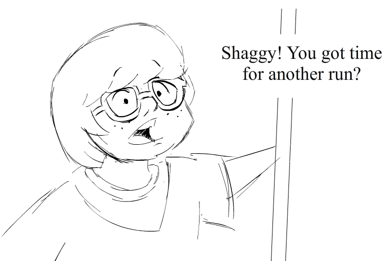 FrimpleSchnips's tweet photo. Shaggy's last run for the night #ResidentEvil https://t.co/O45IVrPoOt