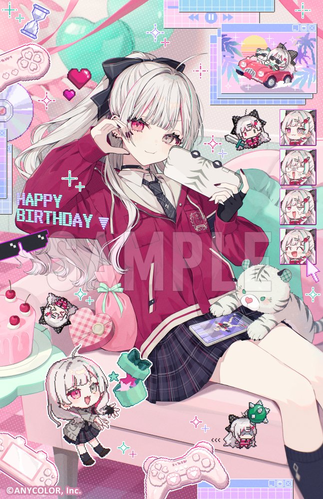 akakura1341's tweet photo. 石神のぞみさん(@I_Nozomi_ )バースデーグッズのお写真を撮らせていただきました🎂🎮
どうぞよろしくお願いいたします！
#にじさんじ https://t.co/Hupf6PXnt2