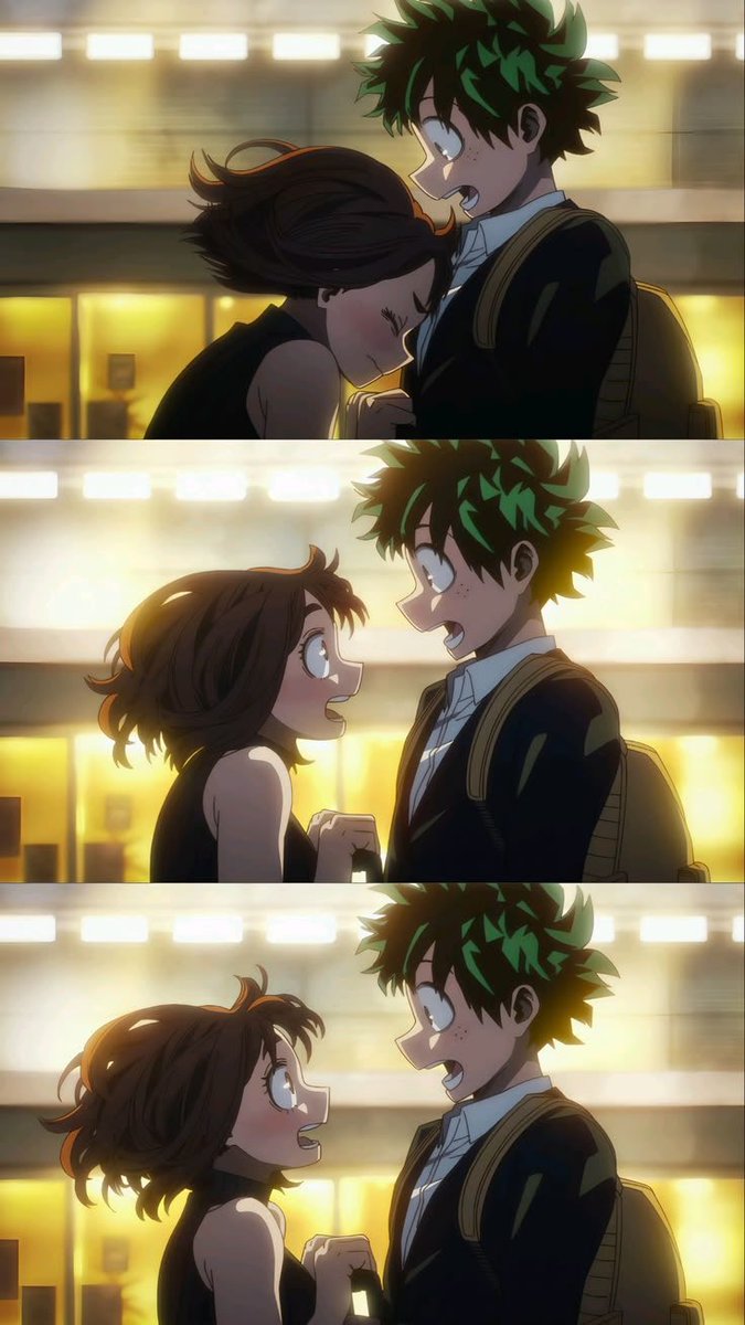 theteIephoneman's tweet photo. “Deku, let’s go home together!” https://t.co/E8Gsgt5Y3P
