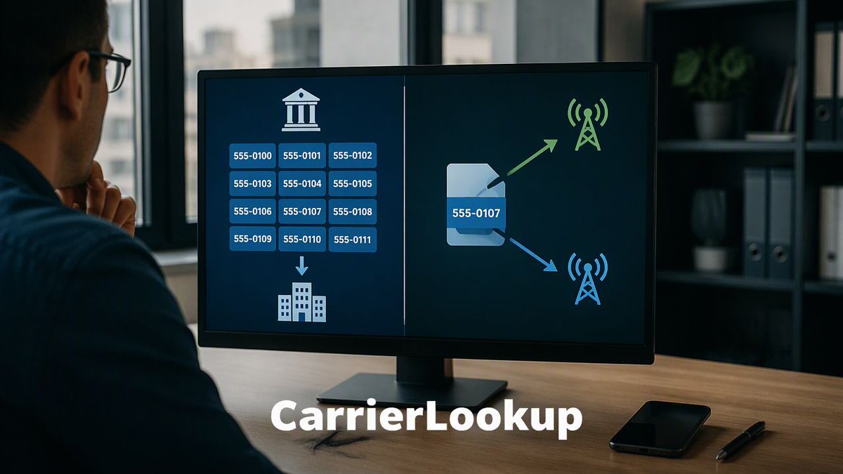 CarrierChecker's tweet photo. Ever wonder why your lookup shows an operator that doesn't match the user's current network? Phone numbers are assigned in blocks to carriers by national authorities, not owned by individuals. Use our data to audit your records. https://t.co/lxw759GOjX #DataQuality #Telecom https://t.co/t2jalbM0QS