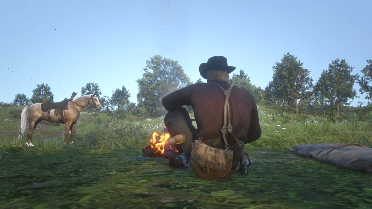 Quiet_OMG's tweet photo. Llevo 25 horas jugadas y no he avanzado NADA, me la paso jugando poquer, pescando y paseando en caballo.

de momento 10/10 de lo mejor que he jugado. #rdr2 #RedDeadRedemption2 https://t.co/02jMNhQ7qK