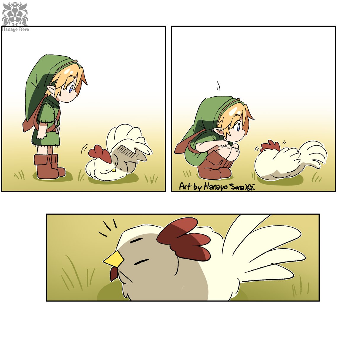 hanayo_sora's tweet photo. Link's Fried Egg Part 1
Day 21: Crave https://t.co/3QZusxrwbZ