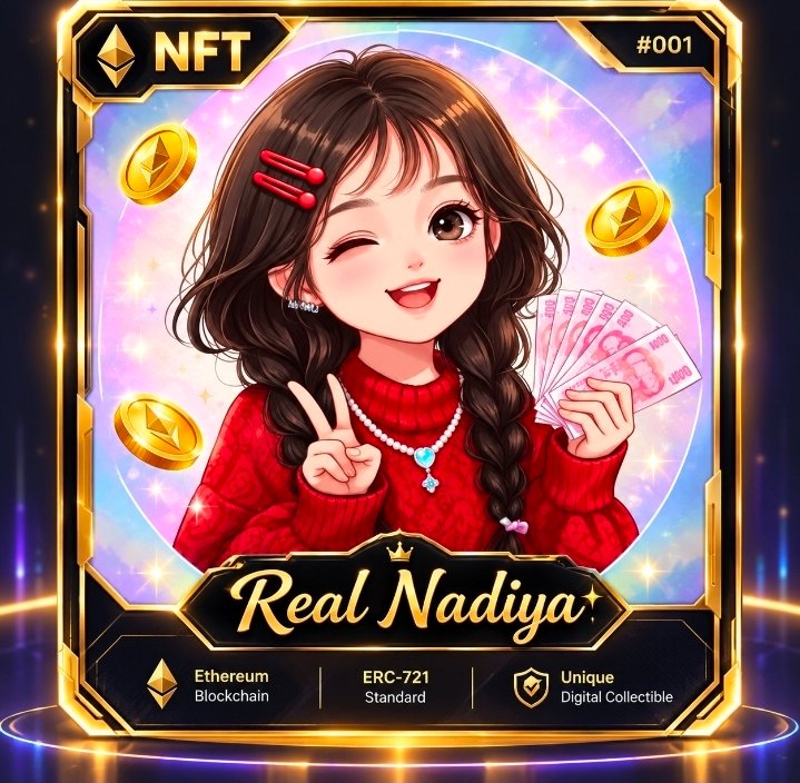 NFT_Nadiyaa's tweet photo. GM Introducing Real Nadiya #001 

A unique character with a touch of creativity digital art and Web3 vibes

Every detail tells a story Every NFT has its own identity

Would you add Real Nadiya to your collection? https://t.co/ugDqypFaO2
