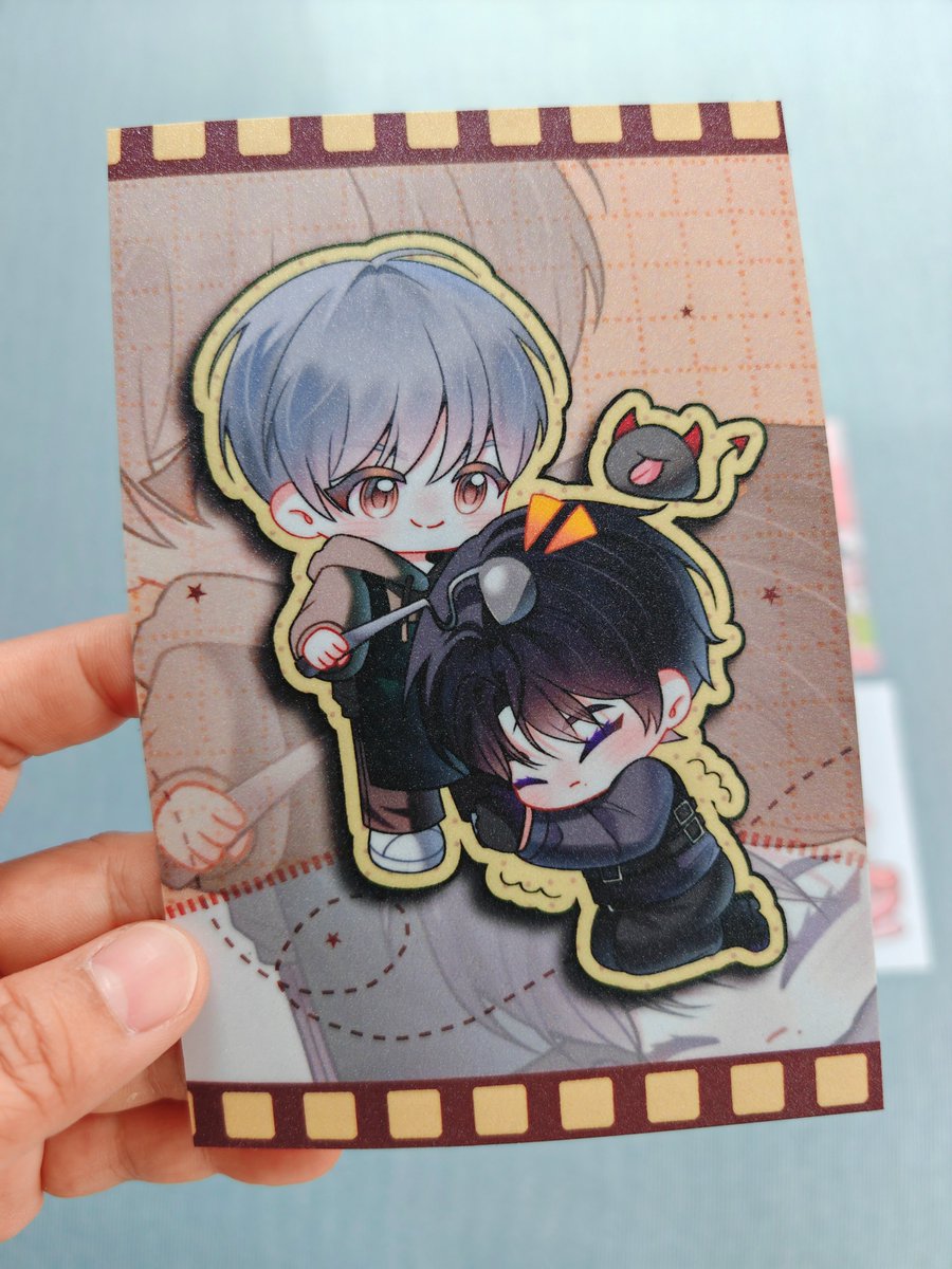 talalanlalan's tweet photo. กอวงานหนังสือค่า เราไปวันที่ 23
พี่กระบวยแก้มยุ้ยฝีมือคุณ @wanut_xx  ส่วนคุณเจ้าของโรงเตี๊ยม หัวหน้าปู้ อู๋อวี๋ฝีมือคุณ @maleerain

#ฮันเตอร์อยากใช้ชีวิตอย่างสงบ
#ถ้าไม่อยากตายก็ต้องกลายเป็นตัวเอก
#อาชญากรรมรักเหนือคลื่นกลืนสมุทร https://t.co/9cwQtMAWrK