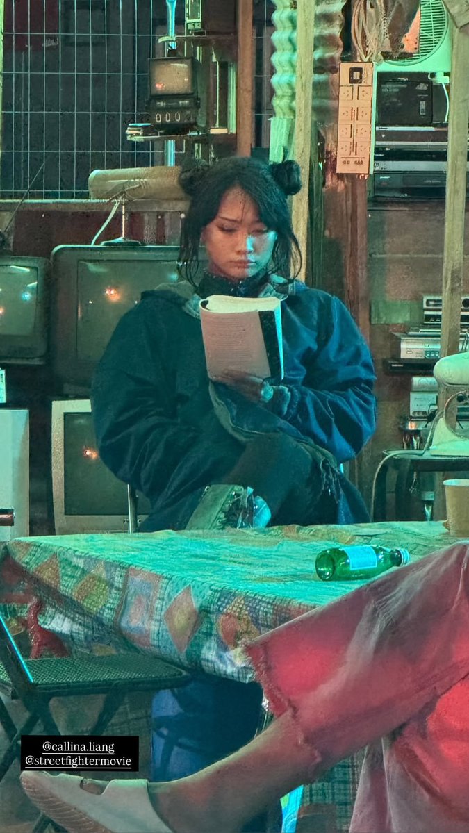 _Kaimitsu's tweet photo. Callina Liang behind the scenes of "Street Fighter" (2026) #chunli #StreetFighter https://t.co/0e9HuxCfvs