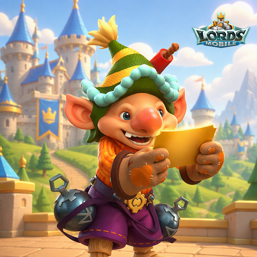 LordsMobile's tweet photo. Congratulations, you've won a golden ticket! 🎫 If you could use this golden ticket to visit any fictional or non-fictional place, where would you want to travel to?

Hop on over to the [golden-ticket] channel on our Discord to submit your entry and win up to 💎20K Linked Gems! ➡️ https://t.co/dqsutQ0dA6

#lordsmobile