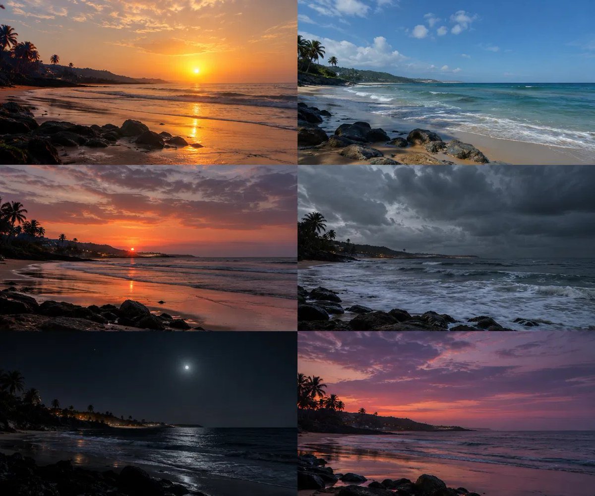BuildFastWithAI's tweet photo. @WebGL_WebGPU Prompt : 
using webgpu, create a highly realistic cinematic scene of this beach and sea water flowing, use only one weather the sunny one https://t.co/oKrbN0cYF7